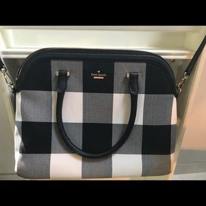 Kate Spade Buffalo Check Doctor Bag